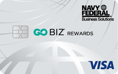 Navy Federal GO BIZ® Rewards Visa® Credit Card