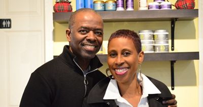 Husband-and-wife business partners Aaron and LaVonia Gipson