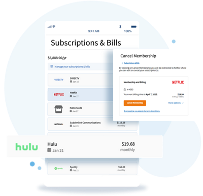 subscription manager view